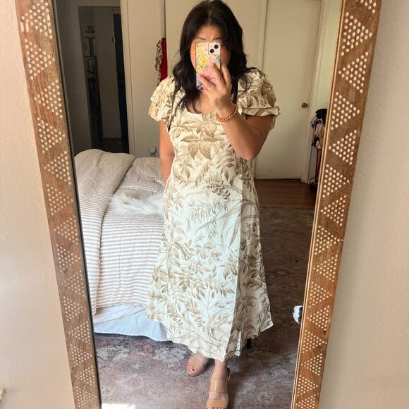 Tuckernuck x Studio McGee Dune Breeze Cotton Linen Lily Dress - Picture 1 of 5